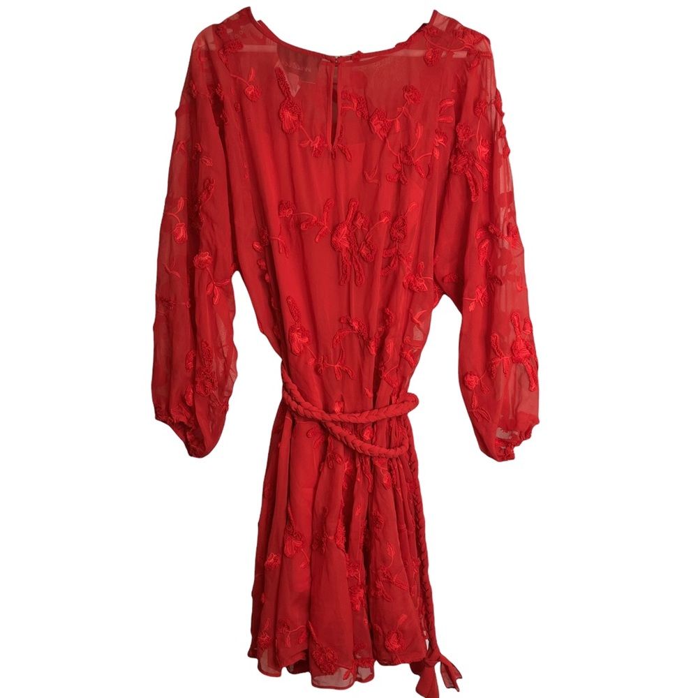 Anthropologie Mare Mare Amal Textured Embroidered Dress. NWT - Picture 8 of 10
